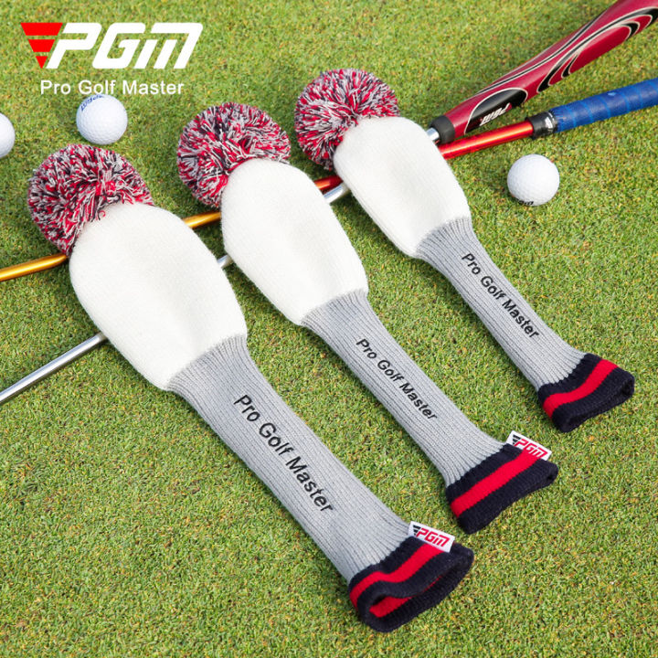 PGM กอล์ฟคลับ Head Cover ถัก Universal ไม้กอล์ฟ Head Cover หัวบอลปกเย็บ ...