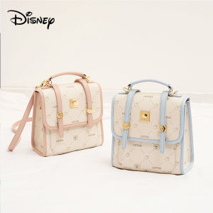 Disney Strawberry Bear Collaboration Sweetheart Sugar Cube Bag Womens Convertible Backpack and Crossbody Cute and Full of Girlish Charm