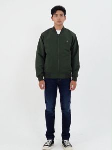 Greenlight Jaket Bomber Pria Regular Fit Polyester Bomb OL-CG061124