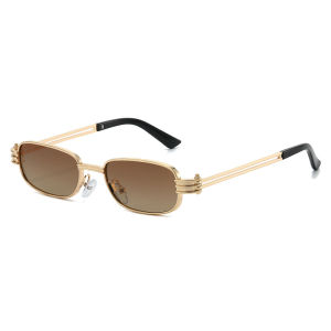 2026 Brand Designer Sunglasses Women Small Square Fashion UV400 Sun Glasses Metal Retro Ins Hot Shades