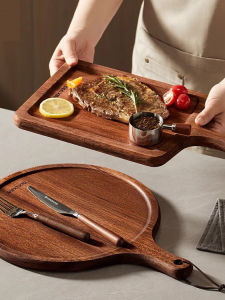 Acacia Wood Steak Specific Dinner Plate