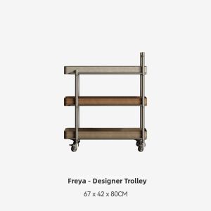 Luxury Mobile Sofa Side Table