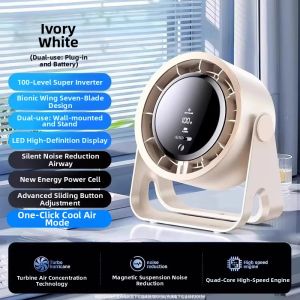 KUMENG | Portable Quiet Small Desk Fan