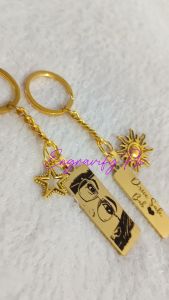 Engravify.ph | Personalized Laser Engraved Keychain with Gift Box Name text for souvenier and giveaway gift ideas Photo quotes logo name souvenir Customized DIY engrave Stainless Steel Keychain Graduation Friendship Gift Anniversary Gift