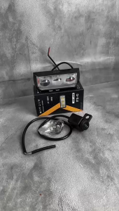 PAKET 2 IN 1 LAMPU LED CREE 3 MATA PLUS DEVIL RGB RED BLUE HI LOW FLASH KILAT 18W DC 12V - 80V MOTOR MOBIL LAMPU TEMBAK SOROT D2 SINGLE ANGEL EYE CWL + SAKLAR SPION KIRI 3 MODE WATERPROOF SAKLAR ON OFF LAMPU DI SPION PREMIUM ORIGINAL MOSCOW PNP SPION KIRI