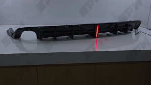 Honda Civic FE (2022-2025) V4 G-Style Rear Bumper Lip Rear Skirt Diffuser Skirting Rear Lip Lips Paint Accessories 2022 2023 2024 2025