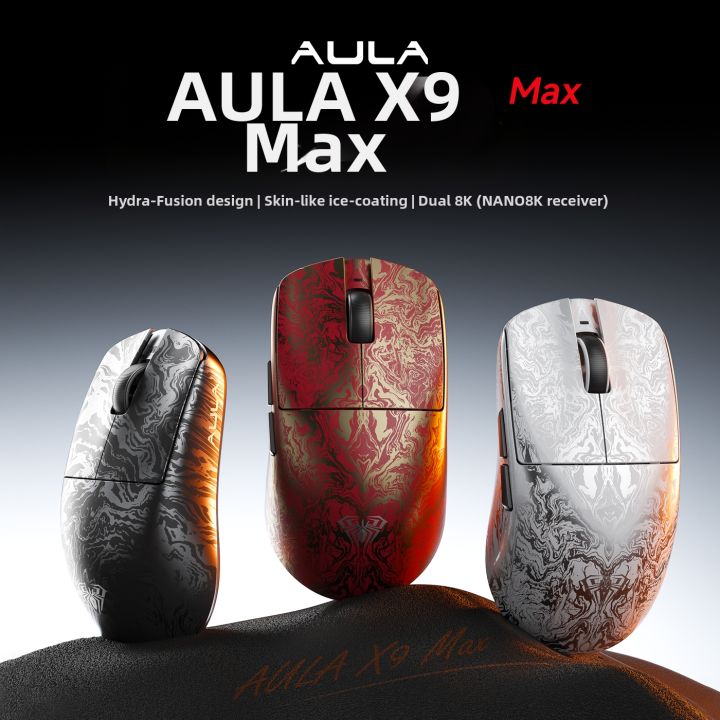 AULA | Wireless Tri-Mode Lightweight Ergonomic Gaming Mouse | Lazada PH