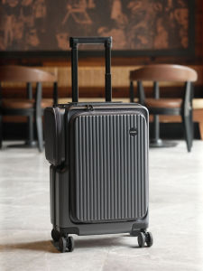 ASSODA | Expandable Access Quiet Wheels PC Suitcase
