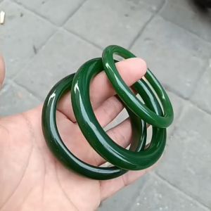 GIOK Gelang Fashion Wanita warna hijau Perempuan