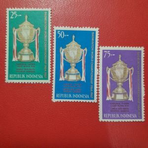 Koleksi Prangko kuno Indonesia Jadul 3 Pcs Tahun 1964 UN USED