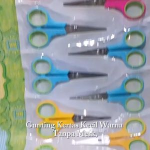 Gunting Kertas Warna Warni Kecil TM: Kelebihan & Penggunaan