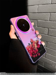 Ốp lưng điện thoại Guanglu cho VIVO X200 Pro X100 Ultra X90 X80 Y300 chất liệu silicon hình hoa hồng
