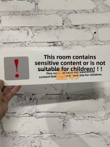 Acrylic Warning Sign Board Do Not Hit Guests Keep Quiet Do Not Hit Boss No Photography White Organic Glass UV Printed Decorative