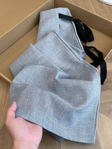 PAIBOLI | Slim Fit Versatile High Waisted Wide Leg Trousers Pants