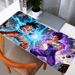 Bandai | Mouse Pad Anime Gamer Mouse Pads Gaming Accessories Varmilo Keyboard PC Computer Desk Mat XXL Carpet DBZ Dragon Ball Mousepad