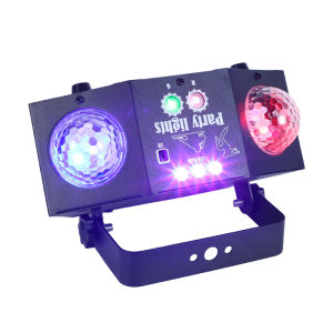 HCWE Night Light LED RGB Laser Stage Light Indoor Disco Lamp for Event Bar Club Home Party Holiday Birthday Wedding Lamp