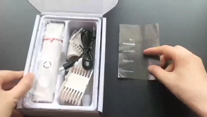4 in1 Pet Dog Razor Hair Trimmer for Cats Nail Grinder USB rechargeable Waterproof Pet Grooming Tool