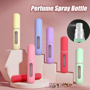 5ml Candy Colored Spray Bottle Recyclable Portable Dispenser Bottle for Perfume Toner Makeup Remover Container Fine Mist Spray Bottle