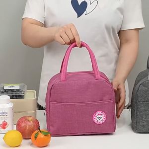 Atdiva Lunch Bag Insulated: Tas Travel Bekal Anak Dewasa Penyimpanan Cooler Bag Anti Bocor Premium
