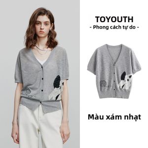 Toyouth | Áo Thun Ngắn Tay Cổ V