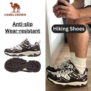 CAMEL CROWN Mens Hiking Shoes Non-Slip Lightweight Wear-Resistant Trail and Cross-Country Trekking Shoes for Outdoor Adventures