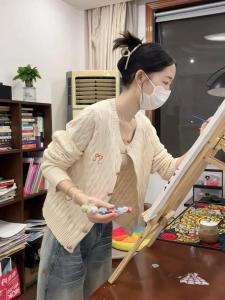 Chic Embroidered Knitted Jacket Womens Single Button Open Cardigan Autumn Korean Style Loose Fit Long Sleeve Casual Sweater