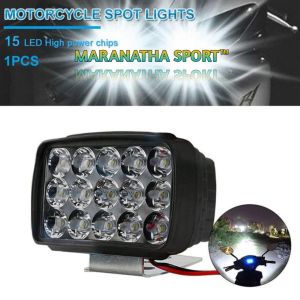 Lampu Tembak 15 Mata Kristal bisa semua Motor