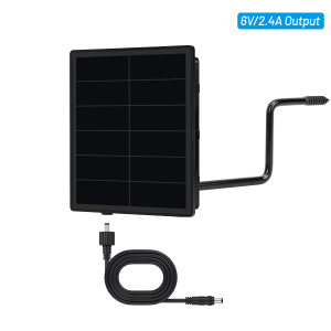 Outdoor Hunting Power Deer Feeder Solar Battery Charger 6V/9V/12V Solar Panel IP66 Solar Panel Charger With Adjustable Bracket