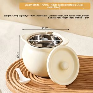 MADASHUAI | Heat Resistant Ceramic Oil Jar