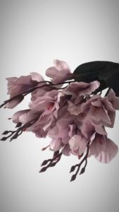 Hoa giả Hoa diên vĩ ( 1 cành gồm có 5 nhánh 1 cành dài 45cm)