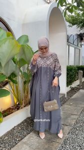 Kaftan Safira Jumbo Maksi: Pilihan Kaftan Formal Elegan