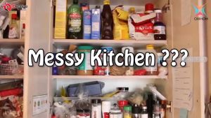 Oxihom Tempat Kotak Penyimpanan Barang Dapur Kamar Mandi Storage