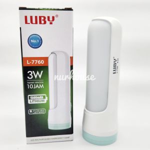 Senter Luby L 7760 lampu emergency Luby