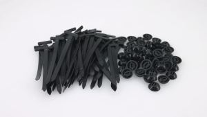 RYSJM | Universal Core Nail Cable Tie Buckle Car Fender Mudguard Inner Lining Trunk Fixed Fastener Clip Self-Locking Zip Ties Fastener