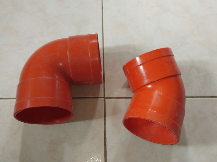 PVC Orange Elbow 4
