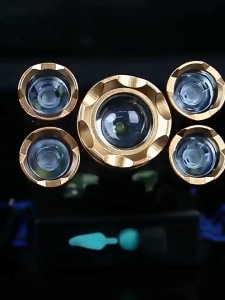 Rechargeable 5 Led Headlamp Flashlight HeadLamp Adjustable Head Light Waterproof Led Mini Mountaineering Camping