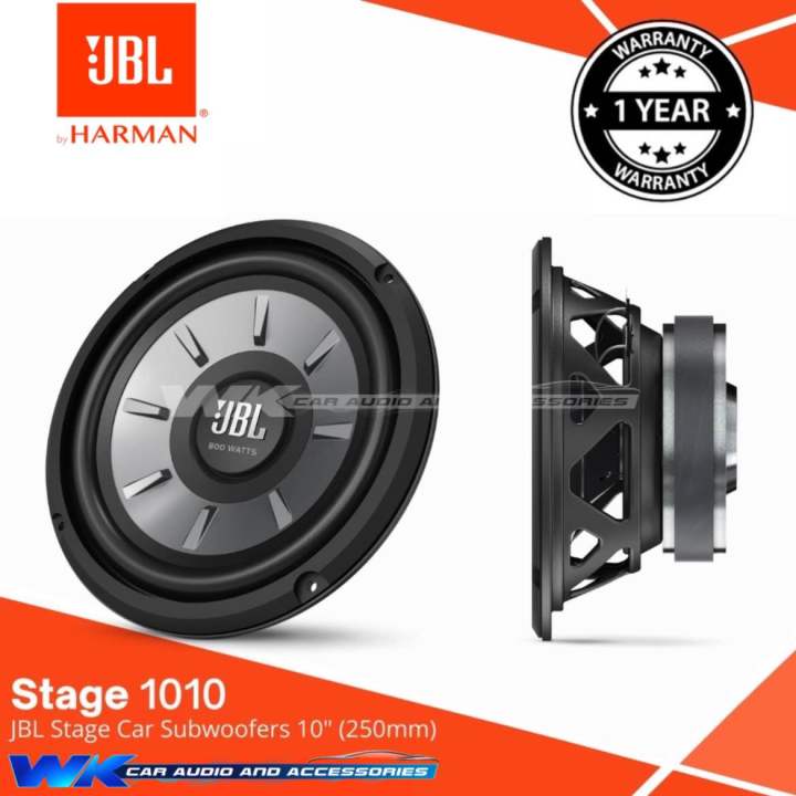 JBL STAGE SERIES 10” SUBWOOFER STAGE1010 100 ORIGINAL Lazada