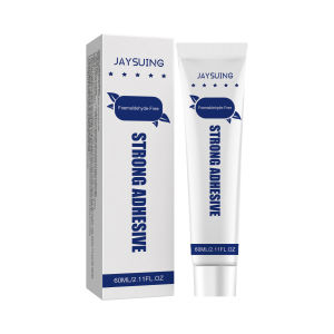 Jaysuing กาวอเนกประสงค์แห้งเร็วติดแน่นทนทานฟรีกระดาษ 60 มล