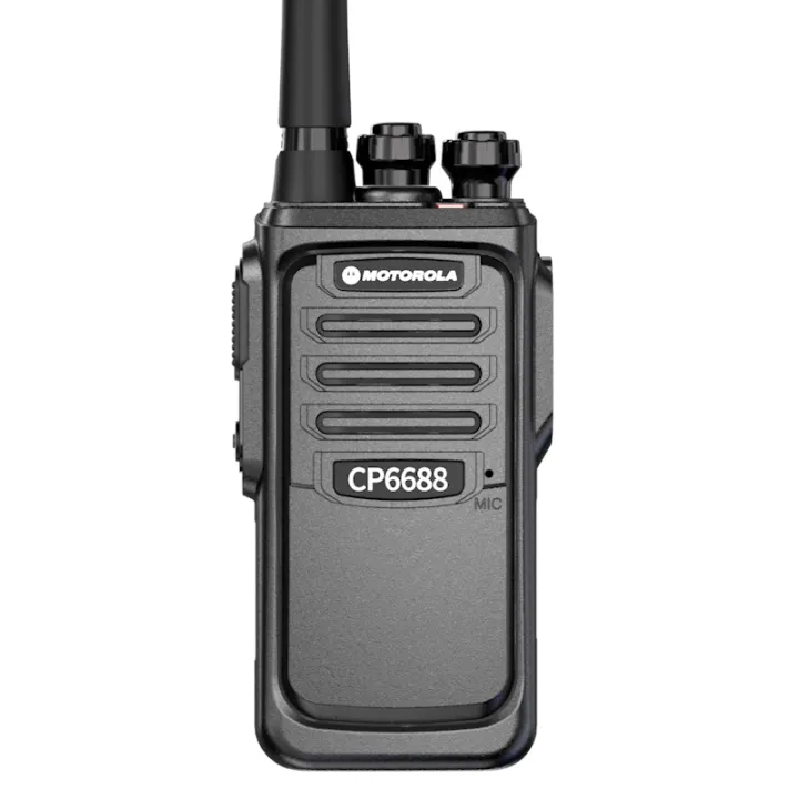 Motorola CP6688 Walkie Talkie 10KM UHF 400-470MHz 16 Channel USB Fast Charging 9800mAh Battery 7W High Power