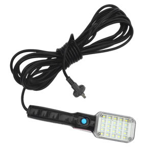 【HRFS】 AC 220V Rechargeable Work Lights with Magnetic Base 12.5W Inspection Construction Light Portable Handheld Light with Hook for Car Repair