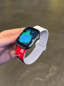Cute Hello Kitty Sanrio Design Silicon Magnetic Watch Band for Apple iWatch