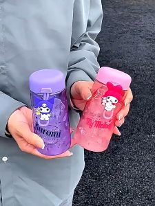 🌟 SG LOCAL STOCK 🌟350ml Tritan Material Kuromi Cinnamoroll Children / Adult Drinking Bottle