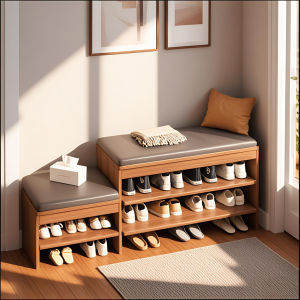 ZHUOHE | Space-Saving Multifunctional Entryway Shoe Rack Cabinet