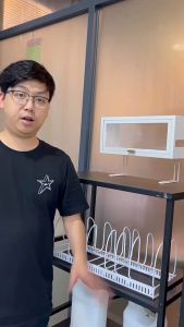 Bathroom Rack Wall Shelf Rack Bathroom Accessories Cabinet Shampoo Storage Rack Toilet Shelf Anti-Dust Storage