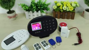 KERUI | KERUI Smart Life WiFi GSM Alarm System for Home Tuya Wireless Security Home Alarm Kit With 433mhz PIR Motion Sensor Siren W202