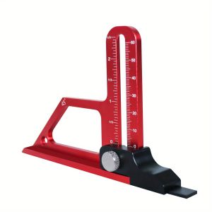 Máy Đo Chiều Cao Bằng Hợp Kim Nhôm 0-60mm Dùng Cho Máy Cưa Bàn Dao Phay & Dụng Cụ Đo Độ Sâu Lưỡi Cưa