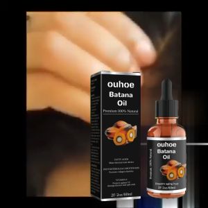 OUHOE Batana Hair Oil - Hair Smooth Anti-Hair Loss Strong Firm Nourishing Moisturizing Care Essential Oil 60ml