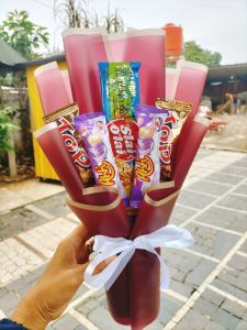 ready stok termurah bucket snack mini free kartu ucapan