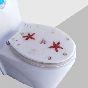 Resin Toilet Lid UVO Type Neutral Old-Fashioned Home Toilet Seat Thickened Slow down Quick Release Mute Toilet Seat Cover Accessories