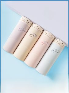Quần lót bé gái MiiOW cotton lụa băng không đường may kháng khuẩn thoáng khí